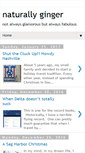Mobile Screenshot of naturallyginger.com